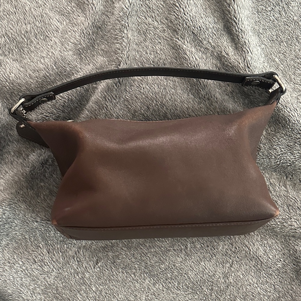 Coach Dark Brown Leather Bag - Picture 5 of 10